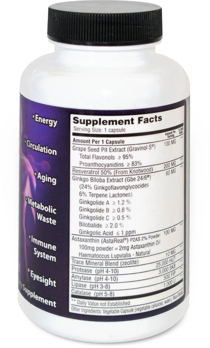 Daily Antioxidant Enzyme Allegany Nutrition